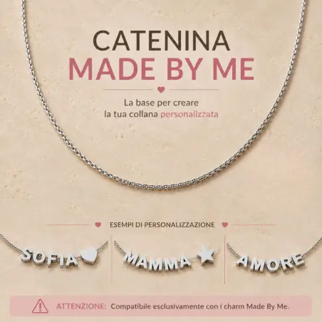 Collana componibile linea "Made by Me"