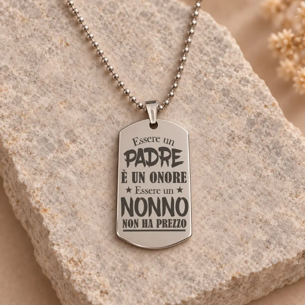 Collana festa dei nonni con dedica speciale