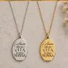 Charm Nonna “L’Amore della Mia Vita” Inciso Argento o Oro | BuyItalianStyle