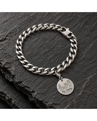 Chain Bracelet My Family