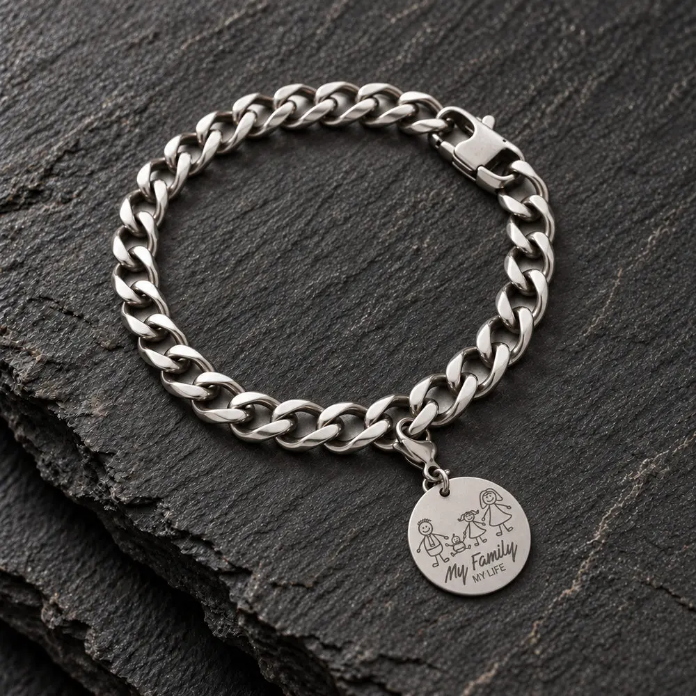 Chain Bracelet My Family