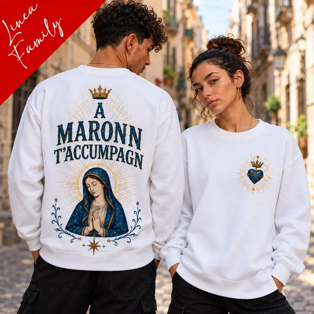 copy of Felpa unisex uomo donna “Beat a te” – Linea Family scaramantica