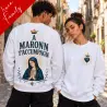 Felpa A Maronn t’accumpagn uomo donna | Family BIS