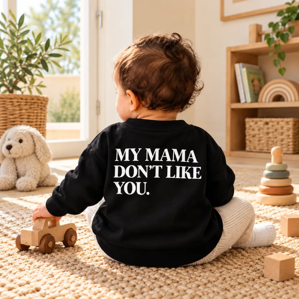 Felpa bambino My mama don’t like you | BIS