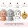 "Birth" plaque necklace, to be personalized with your baby's data