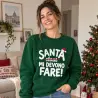 Felpa Natale “Santa mi devono fare!” | BIS