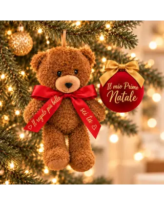 Gift Box Primo Natale con Orsetto e Pallina | BIS