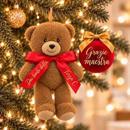 Regalo Natale Maestra | Box Addobbi Personalizzati BIS