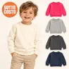 Felpa Bambino Girocollo Tinta Unita Sottocosto | BIS