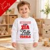 felpa bimba bimbo con stampa divertente