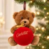 Orsetto con pallina di Natale personalizzata | BIS