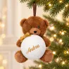 Orsetto con pallina di Natale personalizzata | BIS