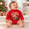 Body Natale neonato con orsetto | Linea Family BIS