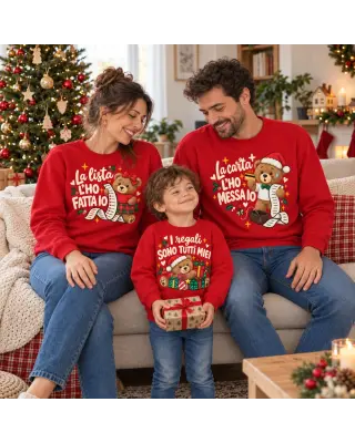 Felpa Natale papà “La carta l’ho messa io” | BIS