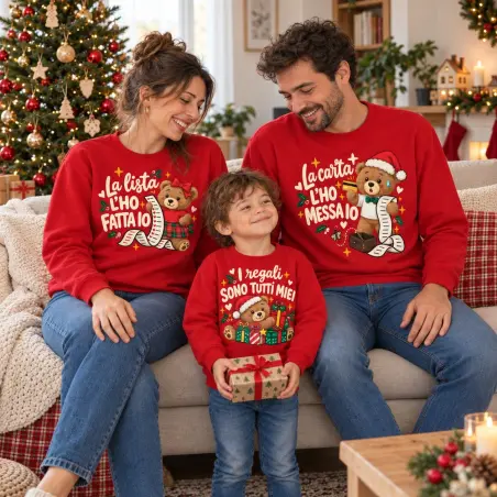 Felpa Natale bambino “I regali sono tutti miei” | BIS