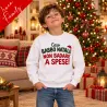 Felpa bambino Non badare a spese | Linea Family