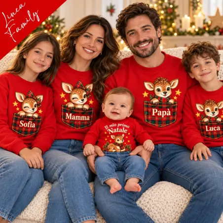 Felpa uomo Ho ho ho finito i soldi | Linea Family