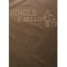 T-shirt donna con BORCHIE "Single è bello"