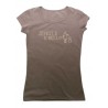 T-shirt donna con BORCHIE "Single è bello"