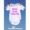 bis body neonato personalizzabile