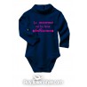 Baby Neck Bodysuit   "Mom made me Awesome!"