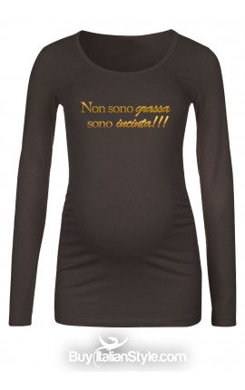 T-shirt premaman "Non sono...