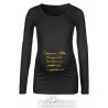 T-shirt premaman "Coming soon"