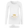 maternity t-shirt "Little prince/princess on board"