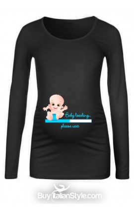 Maternity T-shirt "Baby...