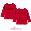 t-shirt a manica lunga bimbo bimba