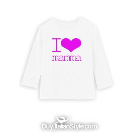 t-shirt a manica lunga bimbo bimba
