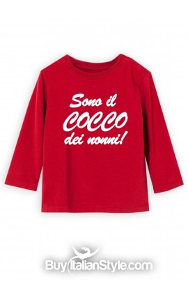 T-shirt manica lunga "Sono...