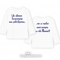 t-shirt a manica lunga bimbo bimba