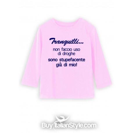 t-shirt a manica lunga bimbo bimba
