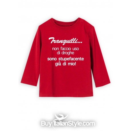 t-shirt a manica lunga bimbo bimba