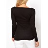 maglia a manica lunga donna con scritte