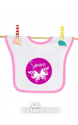 Customizable bib with name