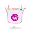 Customizable bib with name