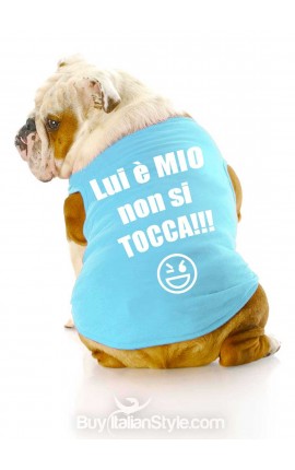 T-shirt per cani  "Lei/lui...