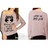 Maglia M-L basic "Se vuoi una donna perfetta comprati una Barbie"