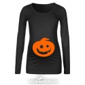 maglia premaman con zucca
