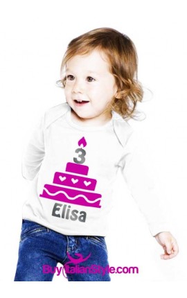 Maglia bimbo/a ML "CAKE" da...