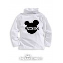 maglia lupetto baby neonato bambino personalizzabile con orecchie topolino