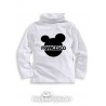 maglia lupetto baby neonato bambino personalizzabile con orecchie topo