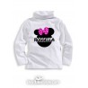 maglia lupetto baby neonato bambino personalizzabile con orecchie topo