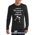 maglia uomo girocollo a manica lunga finito champagne finito amore