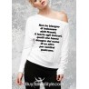 Maglia M-L basic "Se vuoi una donna perfetta comprati una Barbie"