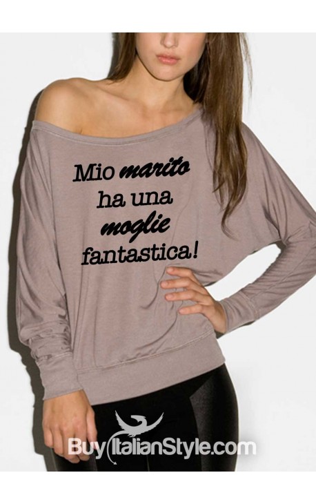 maglia con spalla scoperta