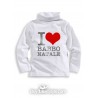 maglia lupetto neonato bambino I love Babbo Natale
