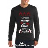 T-shirt M-lunga uomo "L''amore è amore."